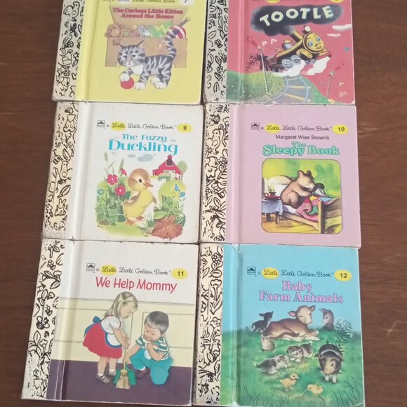 12 Little Little Golden Books 1980"s - Picture 3 of 6